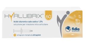 SIRINGA INTRA-ARTICOLARE HYALUBRIX 60 ACIDO IALURONICO 1,5% 60 MG 4 ML - Farmacia Mortise