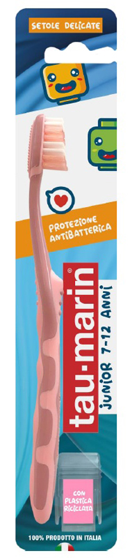 TAU MARIN SPAZZOLINO JUNIOR ANTIBATTERICO 7-12 ANNI - Farmacia Mortise