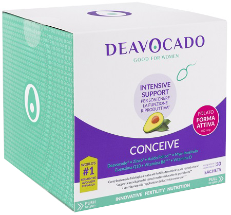 DEAVOCADO CONCEIVE 30 BUSTINE 5 G NUOVA FORMULA - Farmacia Mortise