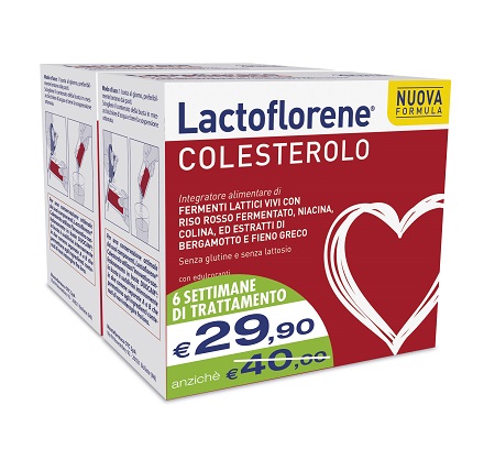 LACTOFLORENE COLESTEROLO BIPACK 20 + 20 BUSTINE - Farmacia Mortise