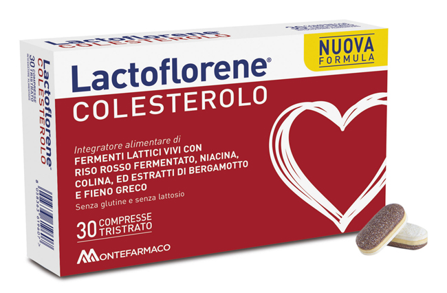 LACTOFLORENE COLESTEROLO TRISTRATO 30 COMPRESSE - Farmacia Mortise