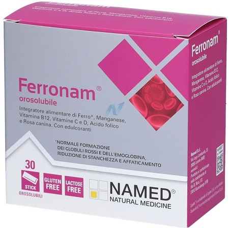 FERRONAM OROSOLUBILE 30 BUSTE - Farmacia Mortise
