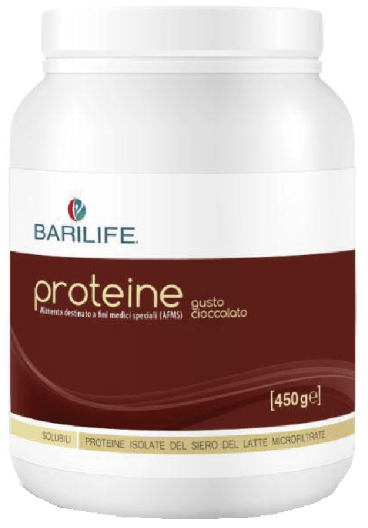 BARILIFE PROTEINE CIOCCOLATO 450 G - Farmacia Mortise
