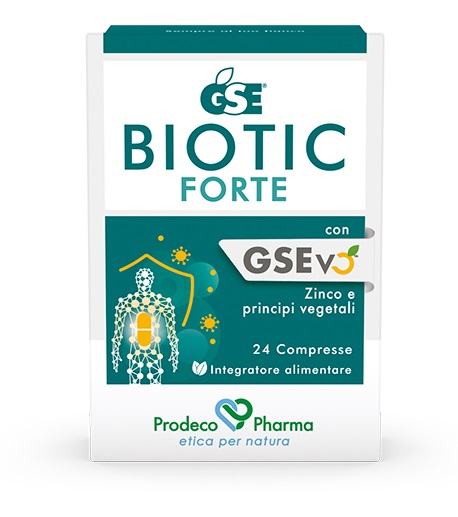 GSE BIOTIC FORTE 24 COMPRESSE - Farmacia Mortise