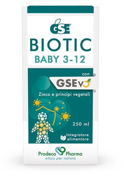 GSE BIOTIC BABY 3-12 250 ML - Farmacia Mortise