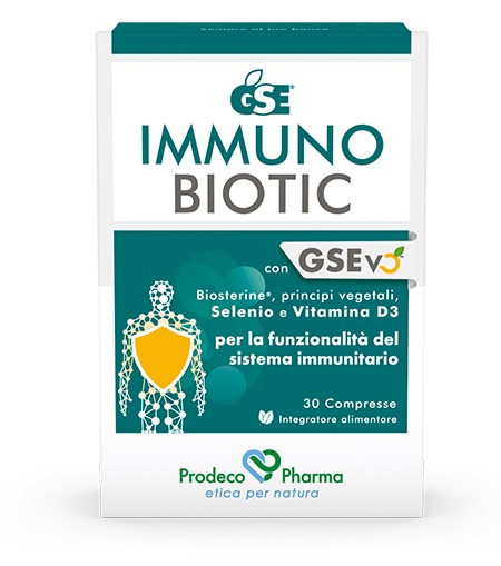 GSE IMMUNOBIOTIC 30 COMPRESSE - Farmacia Mortise