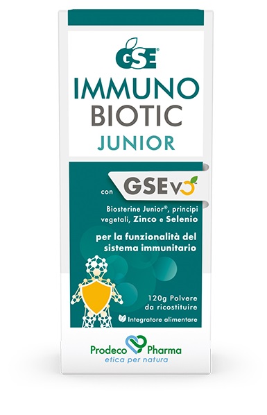 GSE IMMUNOBIOTIC JUNIOR 120 G - Farmacia Mortise