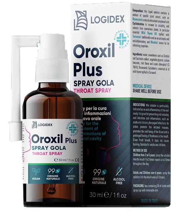 SPRAY GOLA OXORIL PLUS 50 ML - Farmacia Mortise
