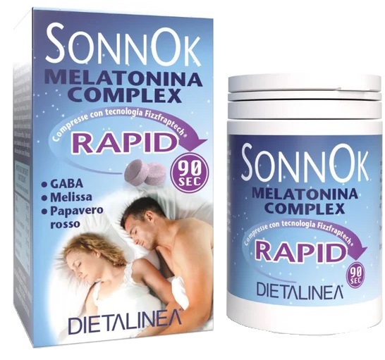DIETALINEA SONNOK MELATONINA RAPID 60 COMPRESSE - Farmacia Mortise