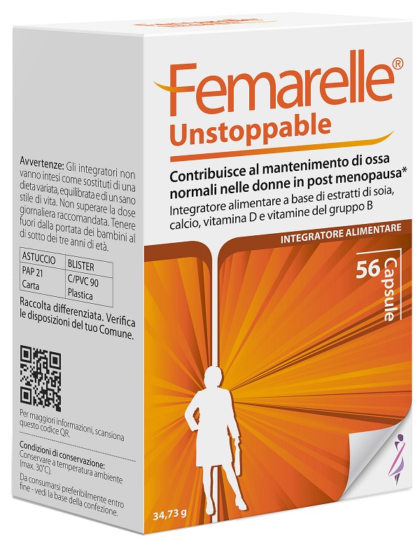 FEMARELLE UNSTOPPABLE 56 CAPSULE - Farmacia Mortise