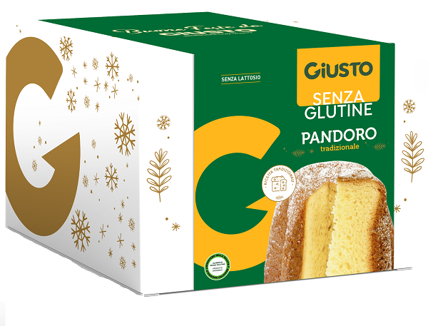 GIUSTO SENZA GLUTINE PANDORO 400 G - Farmacia Mortise