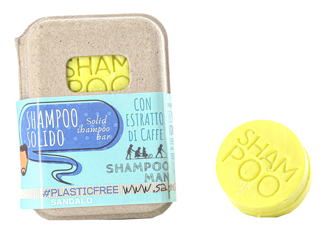 SHAMPOO SOLIDO MAN SANDALO 55 G - Farmacia Mortise