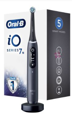 ORAL-B IO 7 BLACK SPAZZOLINO ELETTRICO + 2 REFILL - Farmacia Mortise