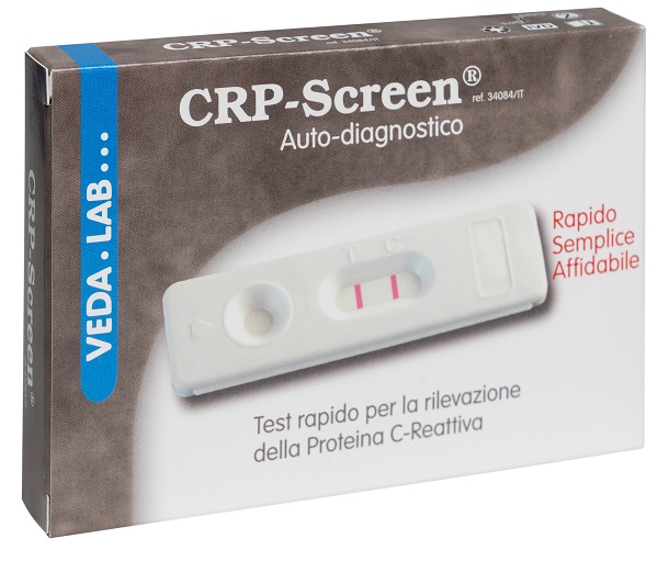 TEST SCREEN CRP PROT C REATTIVA AUTODIAGNOSTICO 1 PEZZO - Farmacia Mortise