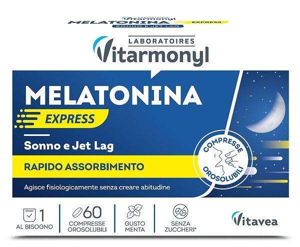 MELATONINA EXPRESS 60 COMPRESSE OROSOLUBILI - Farmacia Mortise