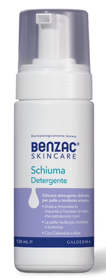 BENZAC SKINCARE SCHIUMA DETERGENTE 130 ML - Farmacia Mortise