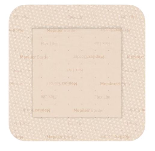 MEDICAZIONE IN SCHIUMA DI POLIURETANO MEPILEX BORDER FLEX LITE 4X5 CM 10 PEZZI - Farmacia Mortise