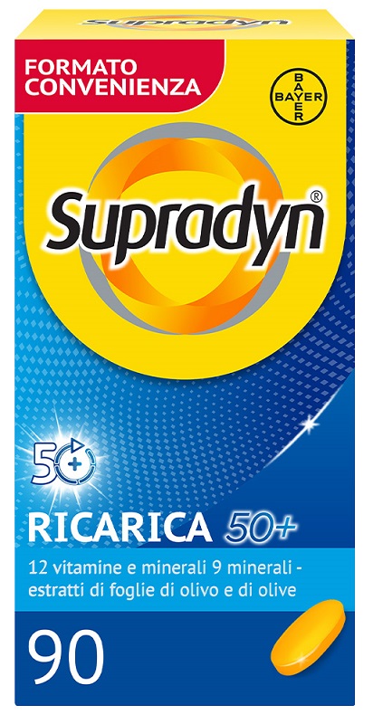 SUPRADYN RICARICA 50+ 90 COMPRESSE RIVESTITE - Farmacia Mortise