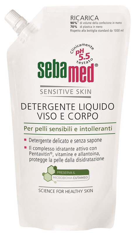 SEBAMED RICARICA DETERGENTE LIQUIDO 1 L - Farmacia Mortise