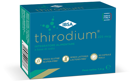 THIRODIUM 225MCG 30 CAPSULE MOLLI - Farmacia Mortise