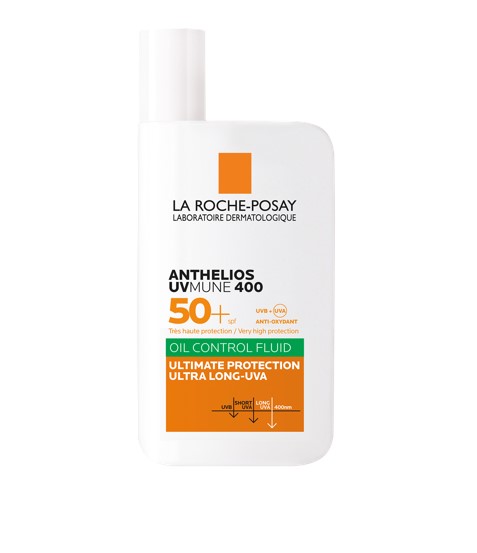 ANTHELIOS FLUIDO OIL CONTROL CON PROFUMO UVMUNE SPF50+ 50 ML - Farmacia Mortise