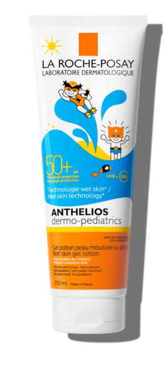 ANTHELIOS GEL PELLE BAGNATA BAMBINO 50+ 200 ML PAPERPACK - Farmacia Mortise