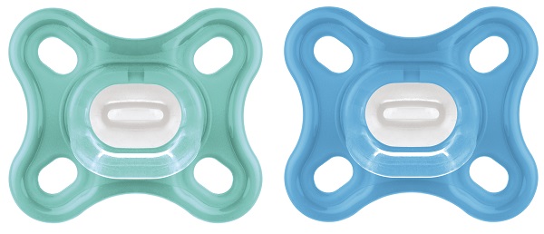 MAM COMFORT 0-2 MESI SILICONE CONFEZIONE DOPPIA MASCHIO - Farmacia Mortise