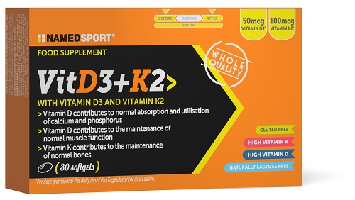 VITD3+K2 30 SOFTGELS - Farmacia Mortise