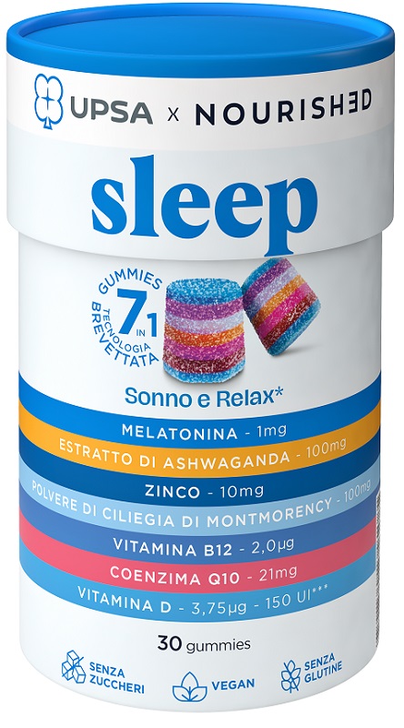 UPSA X NOURISHED SLEEP 30 GUMMIES - Farmacia Mortise