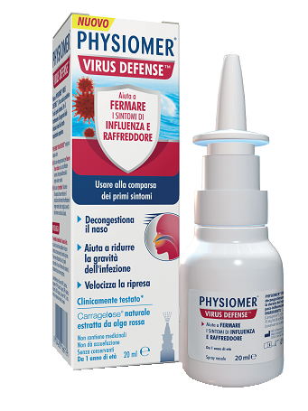 PHYSIOMER VIRUS DEFENSE 20 ML - Farmacia Mortise
