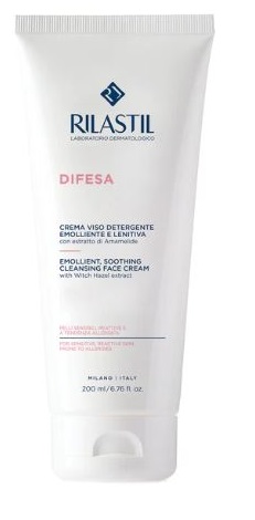 RILASTIL DIFESA CREMA VISO DETERGENTE EMOLLIENTE E LENITIVA 200 ML - Farmacia Mortise