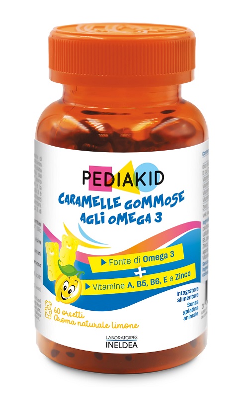PEDIAKID OMEGA3 60 ORSETTI GOMMOSI - Farmacia Mortise