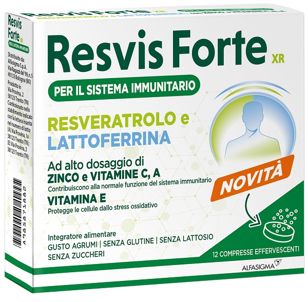 RESVIS FORTE XR 12 COMPRESSE EFFERVESCENTI - Farmacia Mortise