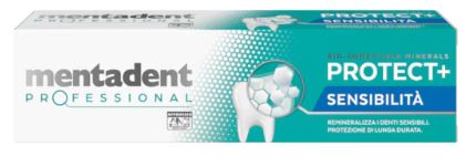 MENTADENT PROFESSIONAL DENTIFRICIO PROTECT + SENSIBILITA' 75 ML - Farmacia Mortise