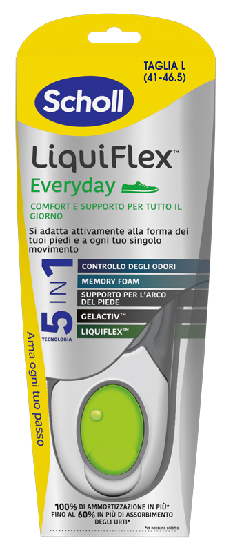 SCHOLL LIQUIFLEX EVERYDAY TAGLIA LARGE - Farmacia Mortise