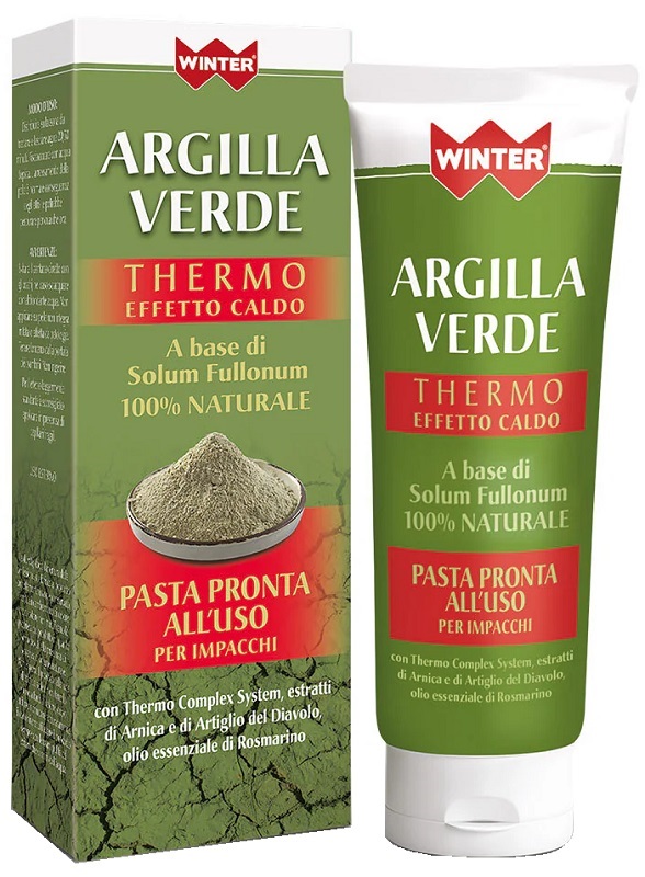 WINTER ARGILLA VERDE THERMO EFFETTO CALDO 250 ML - Farmacia Mortise