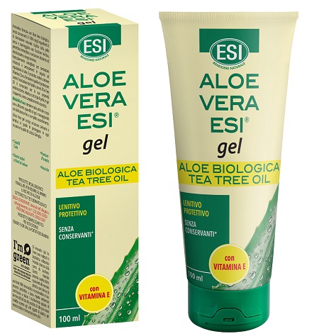 ESI ALOE VERA GEL TEA TREE CON VITAMINA E 100 ML - Farmacia Mortise