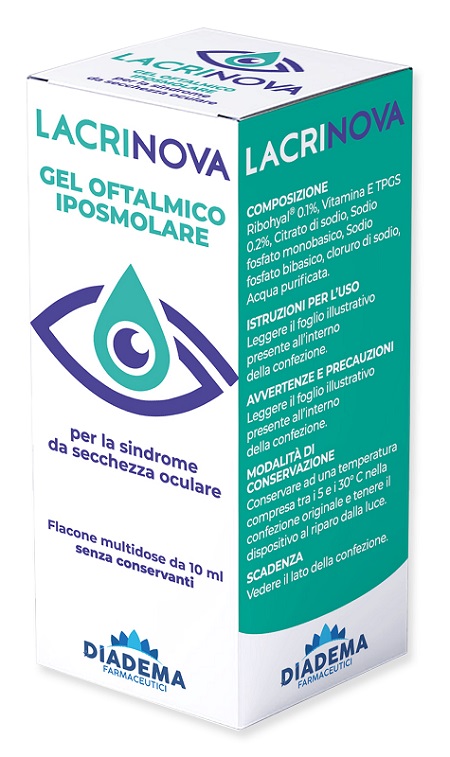 LACRINOVA GEL OFTALMICO IPOSMOLARE TB 10 ML - Farmacia Mortise
