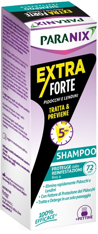 BIBACCO PARANIX SHAMPOO EXTRA FORTE + SHAMPOO PREVENTIVO COMPLEMENTO COSMETICO - Farmacia Mortise