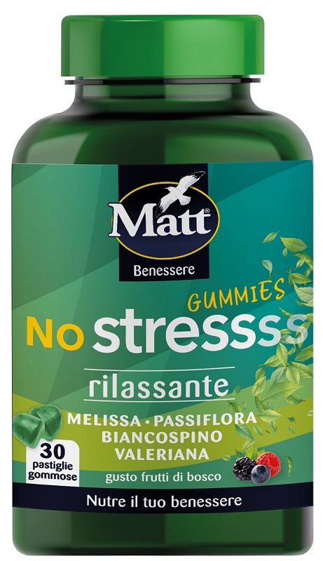 MATT NO STRESS GUMMIES 30 PASTIGLIE GOMMOSE - Farmacia Mortise