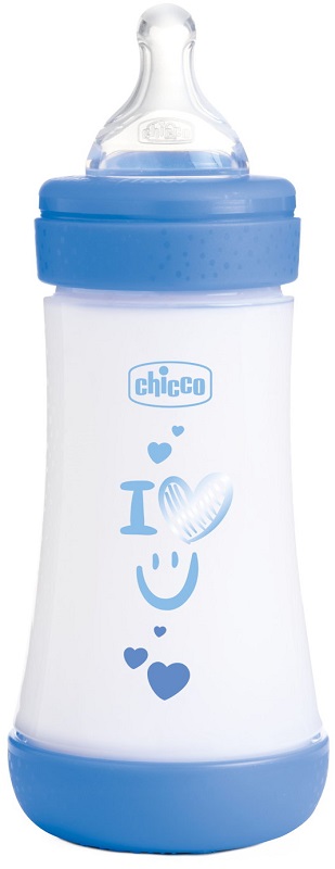 CHICCO BIBERON P5 240ML MED SILICONE BOY - Farmacia Mortise