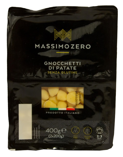 MASSIMO ZERO GNOCCHETTI PATATE 400 G - Farmacia Mortise
