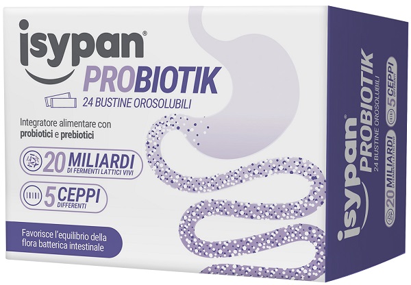 ISYPAN PROBIOTIK 24 BUSTINE OROSOLUBILI 1 G - Farmacia Mortise