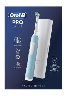 ORALB PRO 1 BLU SPAZZOLINO ELETTRICO+TC - Farmacia Mortise