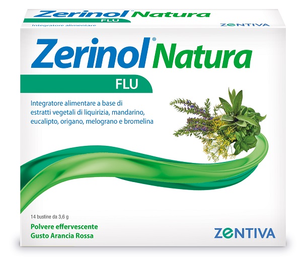 ZERINOL NATURA FLU 14 BUSTINE - Farmacia Mortise