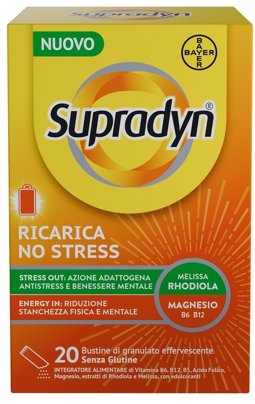 SUPRADYN RICARICA NO STRESS 20 BUSTINE - Farmacia Mortise