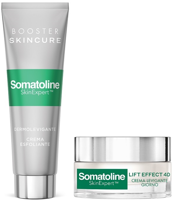 SOMATOLINE SKIN EXPERT COFANETTO VISO GIORNO 1 ESFOLIANTE VISO 20 ML + 1 SIERO VISO 30 ML + 1 CREMA VISO 15 ML - Farmacia Mortise