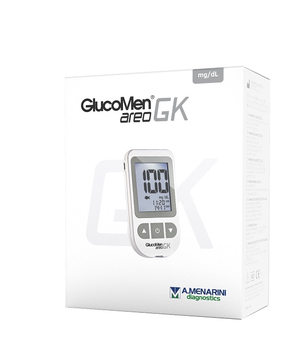 GLUCOMETRO GLUCOMEN AREO GK MG/DL METER SET SCMNO VRAC - Farmacia Mortise
