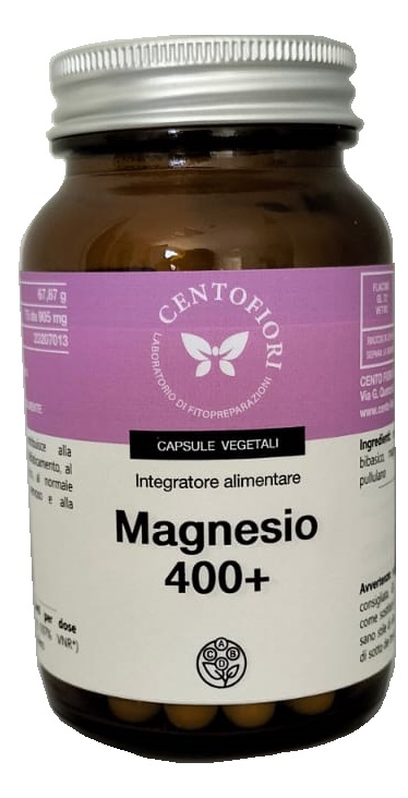 MAGNESIO 400+ 75 CAPSULE VEGETALI - Farmacia Mortise