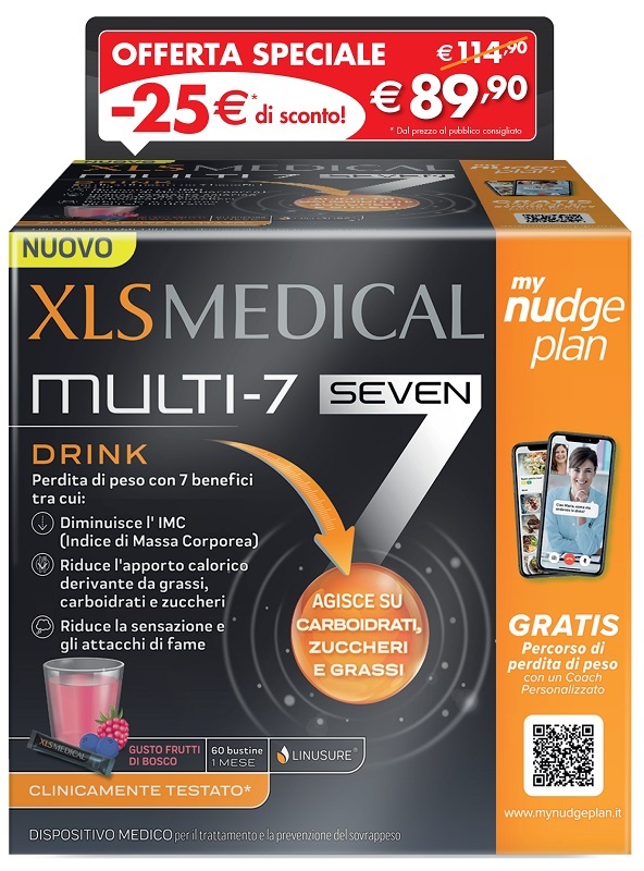 XLS MEDICAL MULTI 7 60 STICK TAGLIO PREZZO - Farmacia Mortise